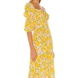 Faithfull the Brand Floral Dress Size Small